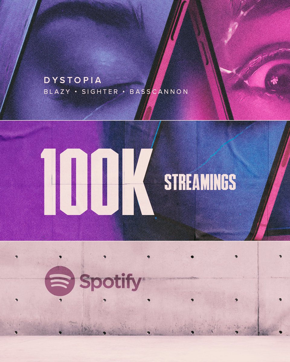 Em menos de um mês batemos 100K no <a href="/SpotifyBrasil/">Spotify Brasil</a> 🇧🇷🔥

Obrigado a todos que fizeram parte dessa jornada com a gente!

Continuem acessando🫶🖤
<a href="/blazyhenrique/">Blazy</a> • <a href="/sightermusic/">sighter 👁️</a> • #basscannon