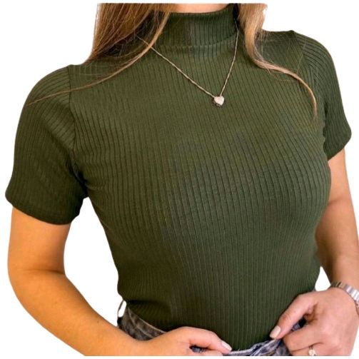 graciane5's tweet image. #ondecomprar #modaurbana  #semanadAmoda Blusa Blusinha Canelada Gola Alta com manga por R$12,99. Compre na Shopee agora! shope.ee/6AEnl8bqlO?sha…