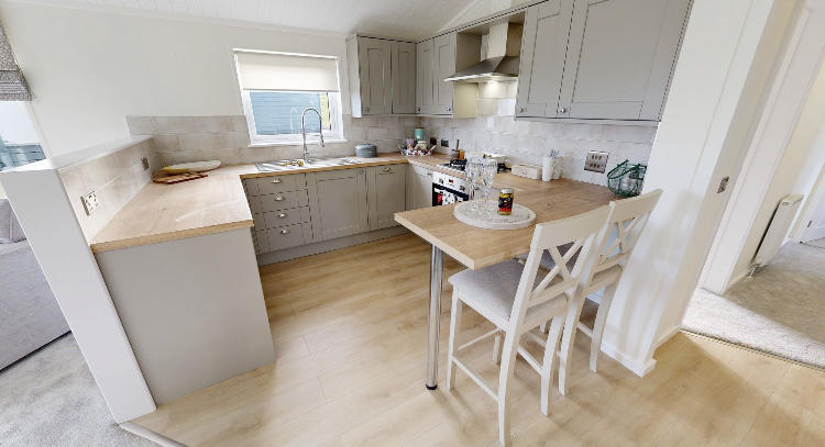 This charming Carisbrook located at Oak View Lodge Park combines space and quality with comfortable home interiors.

Take a further look around with a virtual tour here: bit.ly/40TFp39

<a href="/OakViewLodges/">Oak View Lodge Park at Bryn Morfydd</a>
#ParkHome #LuxuryLodge #LodgeManufacturer