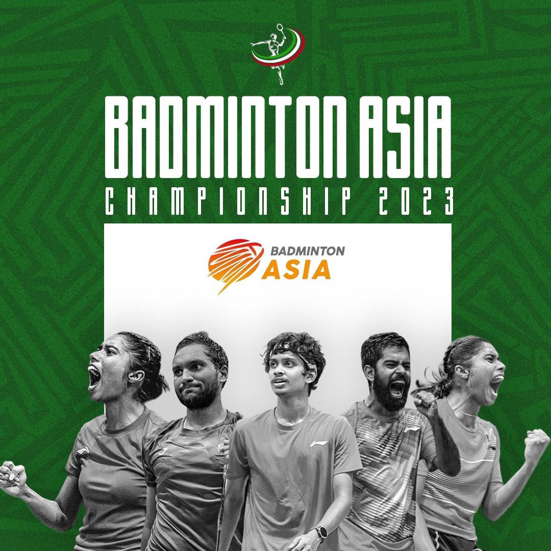 badmintonmv's tweet photo. Players that will be representing the Maldives at the Badminton Asia Championship 2023! 25th - 30th April 2023🇲🇻

Nabaaha Abdul Razzaq 
Nabeeha Abdul Razzaq 
Nibal Ahmed 
Mohamed Ajfan Rasheed
Hussein Zayan Shaheed https://t.co/AZXuesidEO