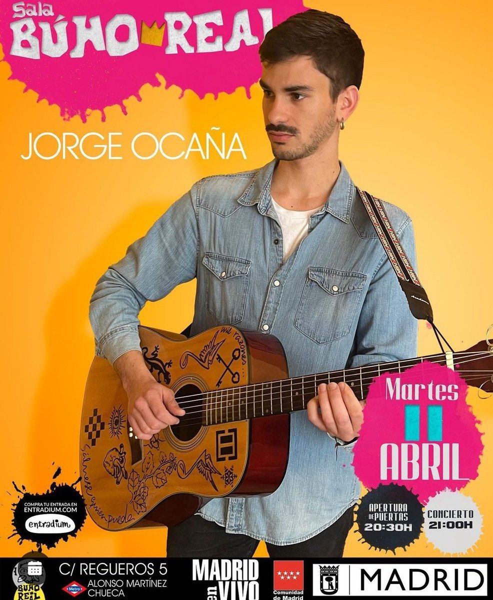 ⚡Además de hacer estupendas entrevistas <a href="/Jorgeod6/">Jorge Ocaña</a> nos ha salido artista 

⚡Esta noche debuta en El Búho Real, ¡por allí os esperamos!