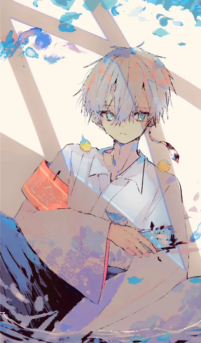 染まる #illustration #イラスト