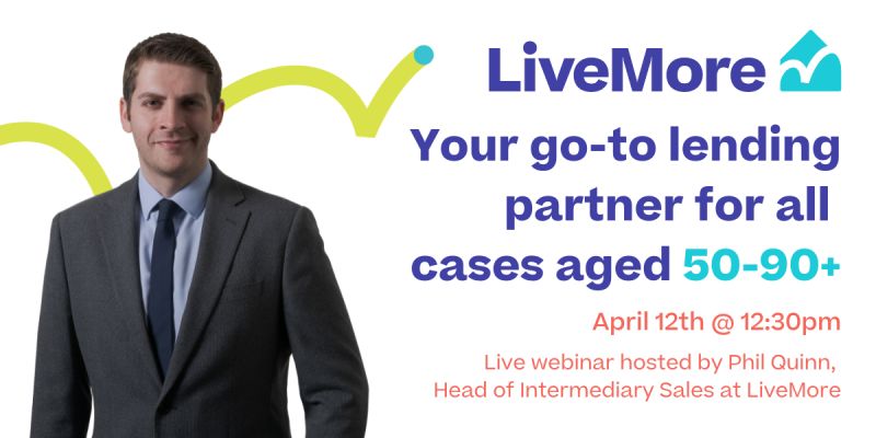 Wednesday 12th April 2023 at 12.30pm INTERMEDIARIES ONLY 

Knowledge Bank's Lender Spotlight with LiveMore Mortgages 50-90+ Mortgages: Huge opportunities and how to seize them

Register here for FREE: 
us02web.zoom.us/webinar/regist…… 
#Mortgages 
#Team_KB 
#fintech

<a href="/NicFirth/">Nicola Firth</a> <a href="/yingsta8/">Ying Tan</a>