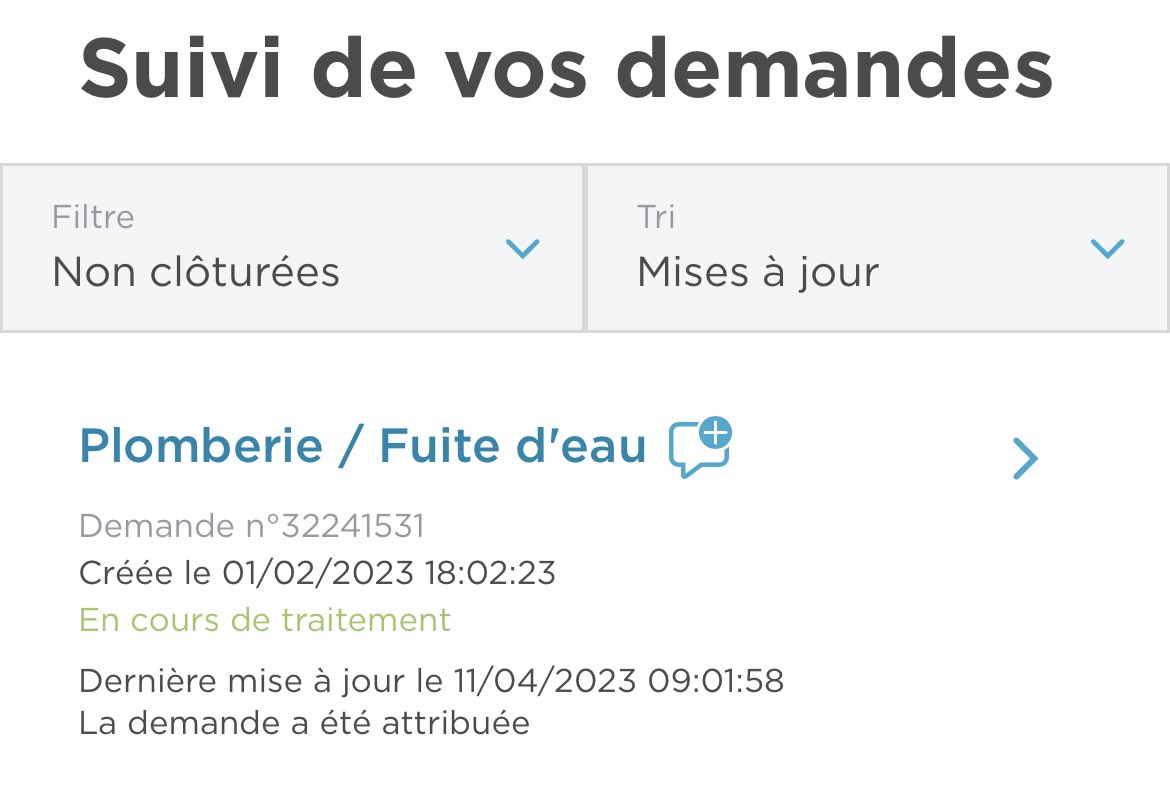 78190trappes's tweet photo. Bonjour @CDC_Habitat

Je vous rappelle que le tuyau qui fuit dans mon garage depuis le 01/02/2023 n'a toujours pas été réparé.

Je souhaiterais faire intervenir une société moi même 

Sachant que c’est un tuyau amiantè

pouvez vous me dire les démarches à suivre ? 
Merci https://t.co/wCttPcMn21