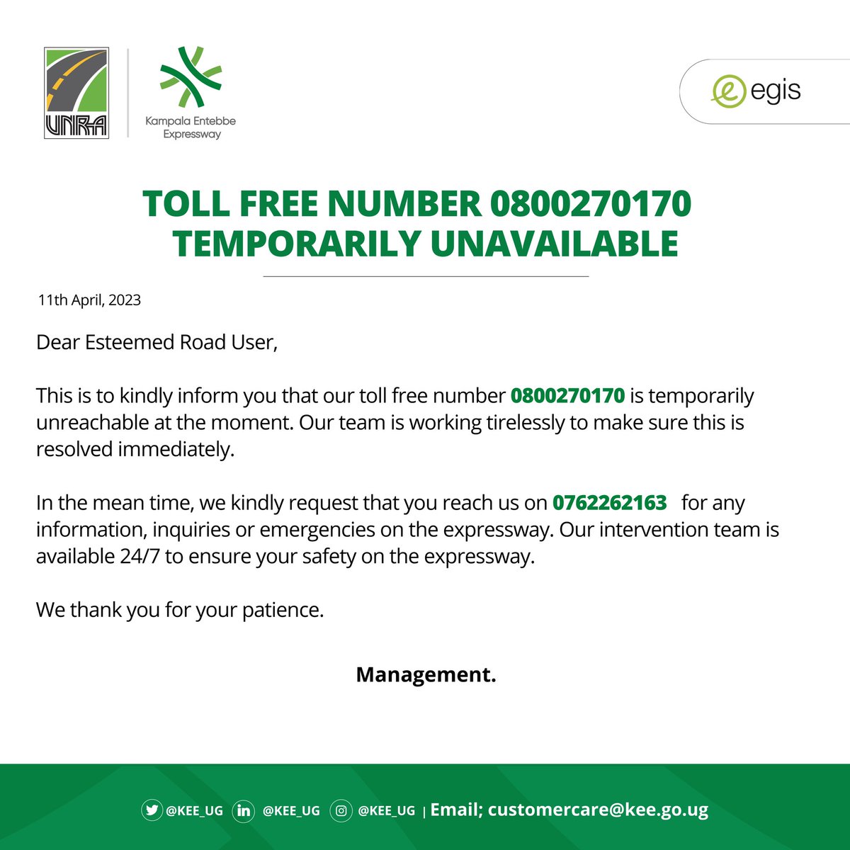 Kampala Entebbe Expressway tweet media
