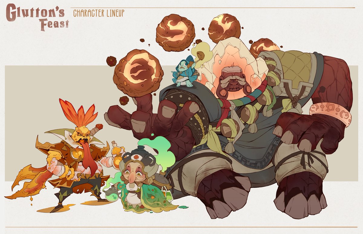 Hi #PortfolioDay ! 
I'm Sabrina, a concept artist and character designer who loves stylized art, looking for work opportunities!🌐 sabrinasentoso.myportfolio.com
📩sabrinasentoso@gmail.com