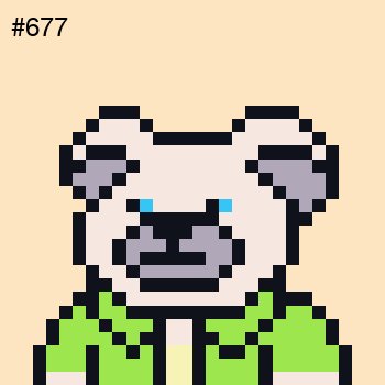 BearsDeluxeSale's tweet photo. Bears Deluxe 🧸
#677 rarity# 2004
Price: 0.110 on https://t.co/2PfBXAfeqT
https://t.co/AYoA8Wlv2N
#NFT #NFTs #NFTsales #blockchain #artoftheday #nft #nftcrypto https://t.co/lohqybmqYu