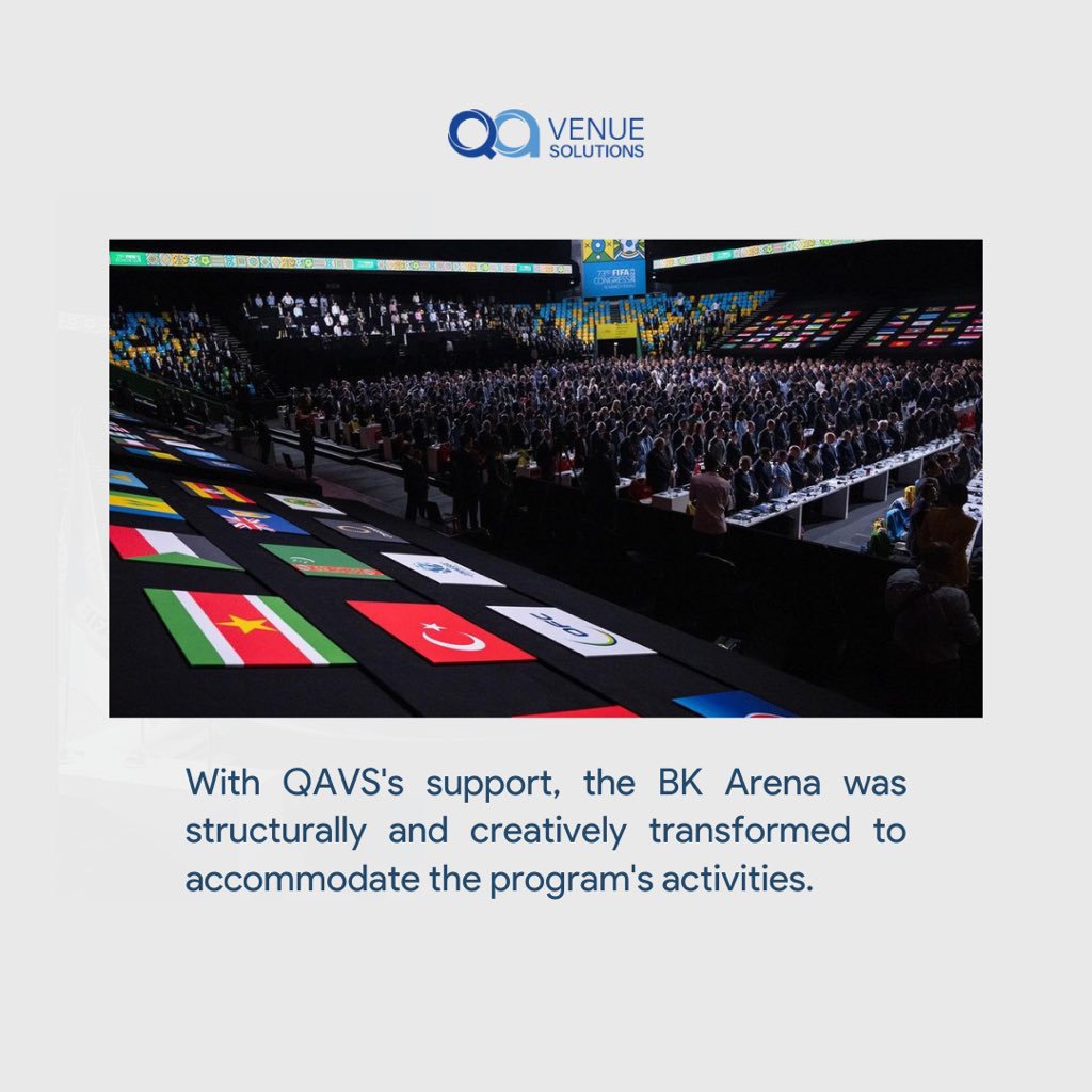 QA Venue Solutions tweet media