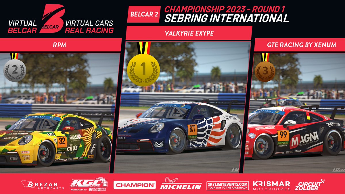 SmurfN's tweet photo. We snatched P1 in the last corner of the last lap!
 Round 1 of the virtual belcar championship,
Last lap action here in the BLC2 class: https://t.co/aGuw6wYjqT

@esport_valkyrie 
#iracing #virtualbelcar https://t.co/qiNUgJ3aOA