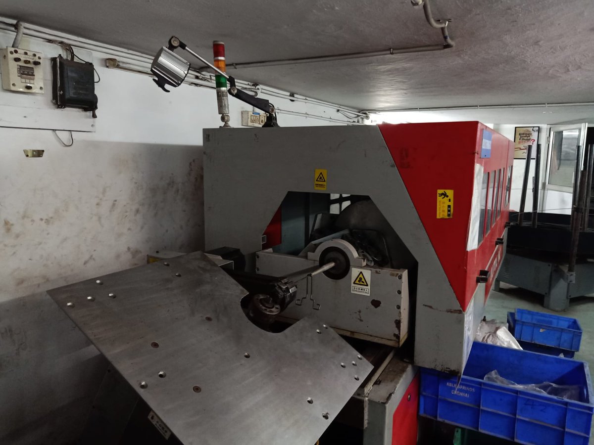 MachinesRaos's tweet image. Used Auto Link Wire Spring Forming Machine For Sale
To Connect with the Seller Click the Below link &amp;amp; Register as a Buyer
raosmachines.com/view.aspx?id=R…
Visit Our Website :- raosmachines.com
For Support Pls Call – 8105248100
Write to us - Support@raosmachines.com
#springmachine