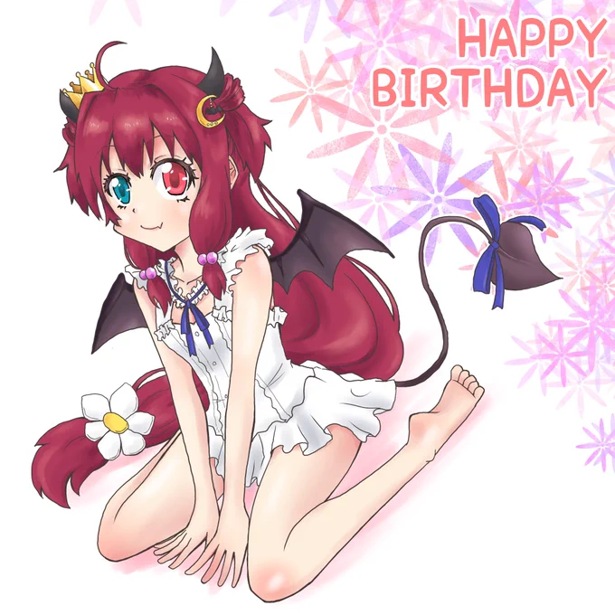 ロアちゃん過去絵。ロアちゃんの絵は何故か割と時間をかけたものばかりな模様。#ロアート 