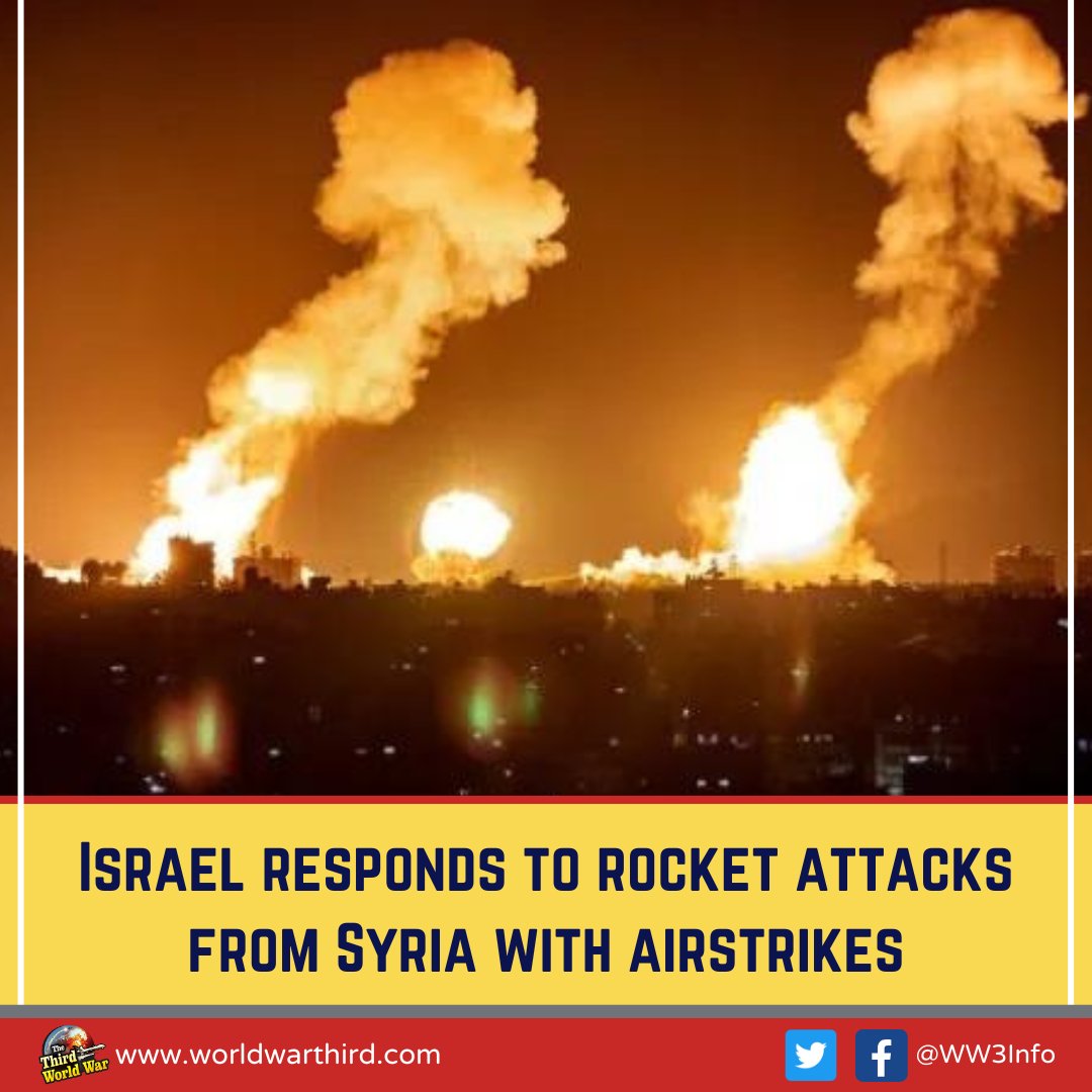 #WW3: Israel responds to rocket attacks from Syria with airstrikes. Media believes #IsraelPalestine conflict in #Jerusalem has triggered attacks on Israel. The repercussions of the sensitive situation are expected to be felt by entire Middle East.
worldwarthird.com/index.php/2023…