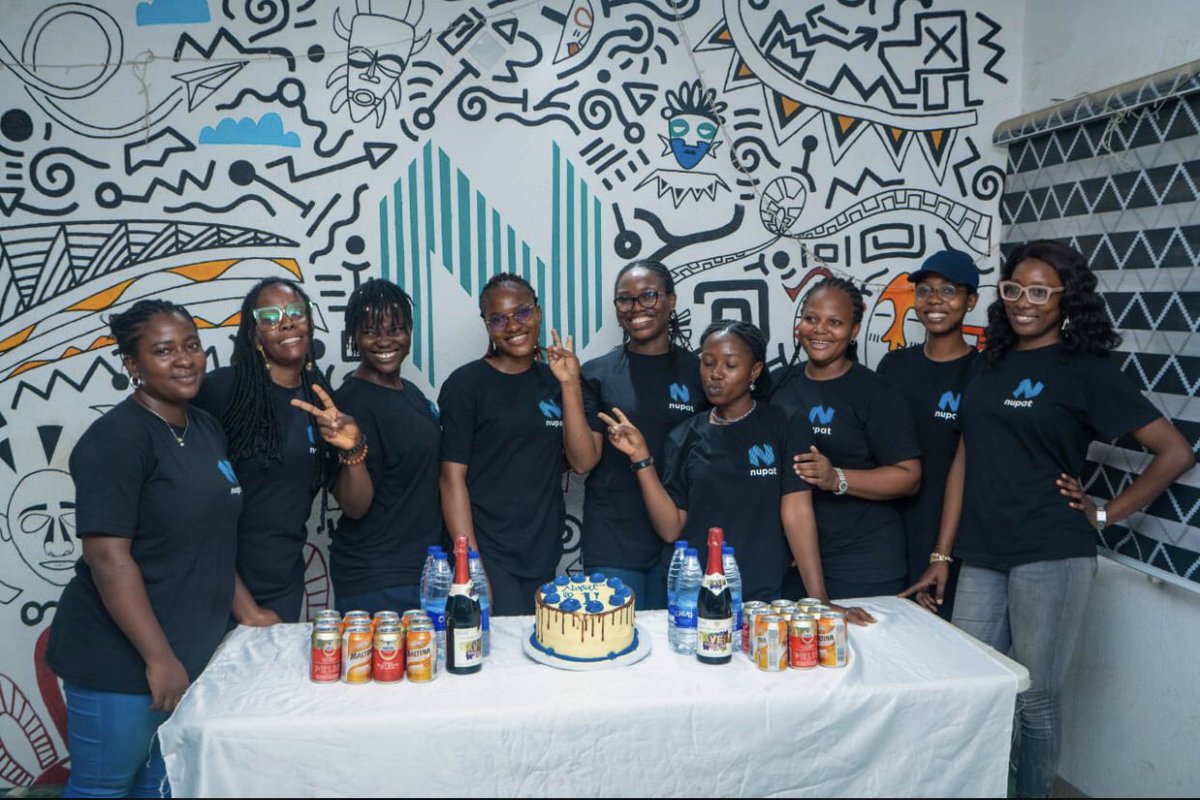 anunu33's tweet image. Cheers to an amazing one-year anniversary celebration of @NupatOfficial its been an amazing time working with this team, cheers to growth and more success. Think Tech Think Nupat. #ladiesintech #codecamp #nupattechnologies