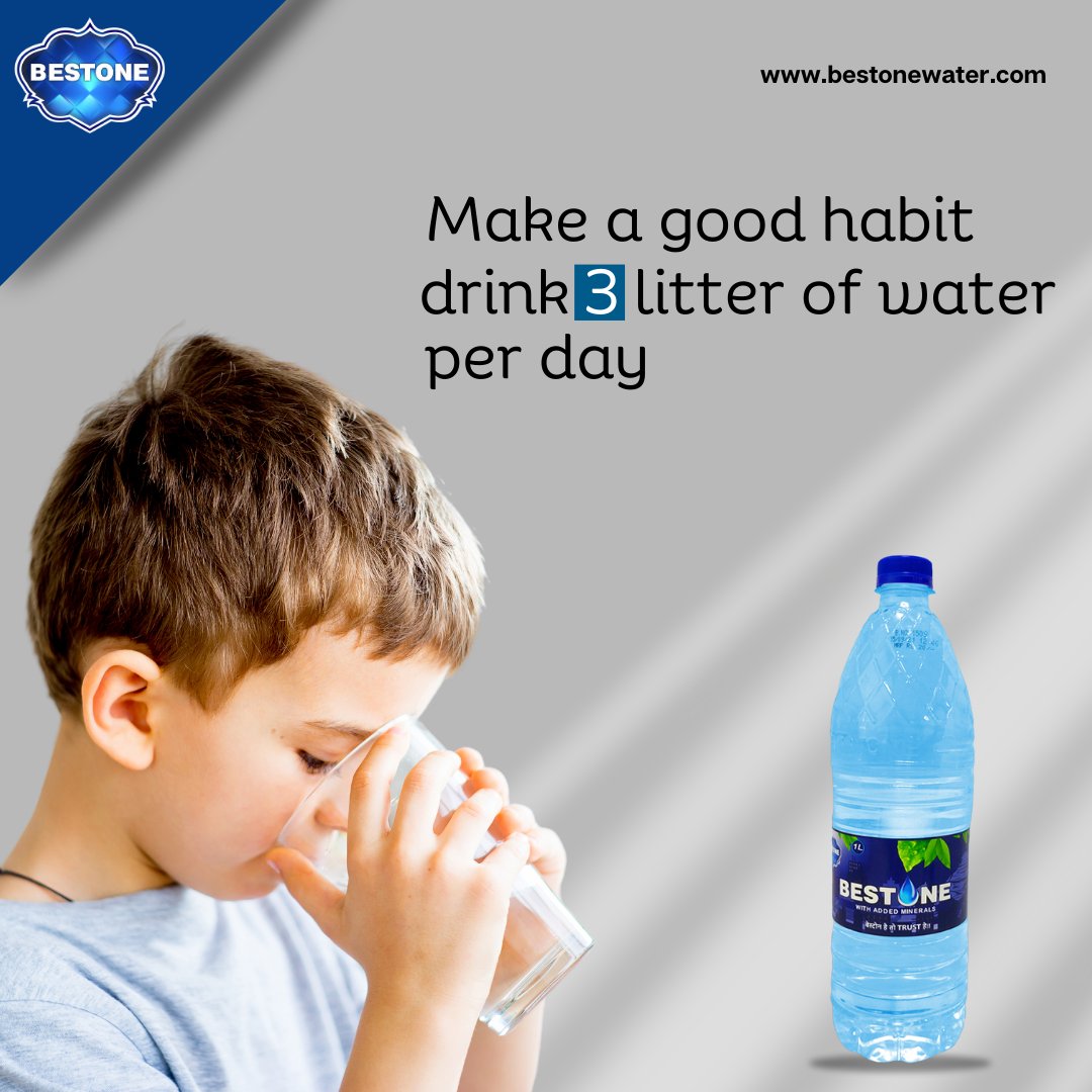 bestonewater's tweet photo. Our body needs 3 liters of water per day so that we don't feel dehydrated. Make a good habit of drinking water regularly.

To know more visit:- https://t.co/PWWyTBfJJK
#water #hydratation #skinhydration #minerals  #drinkfresh #StayHealthy  #stayhydrated  #bestonewater https://t.co/PTStv50OpY