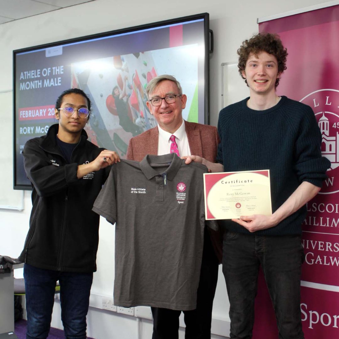 Congratulations to all the clubs from January - March who were recognised in the newly formed Monthly Award Scheme In Sports 👏 

<a href="/UniOfGalwaySU/">Comhaltas na Mac Léinn, Ollscoil na Gaillimhe</a> <a href="/captain_tahsin/">Captain Tahsin</a> <a href="/unigalwaysport/">University of Galway Sport</a>