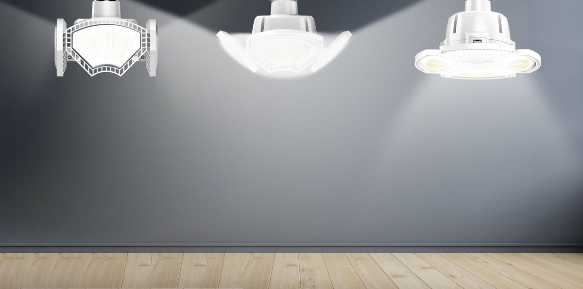 Do you wish to light up your workplace in a cost-efficient and energy-saving way? Look no further!Our foldable LED High Bay light is the perfect solution! Our foldable LED High Bay is designed to make installation, maintenance an transport easy and fast.