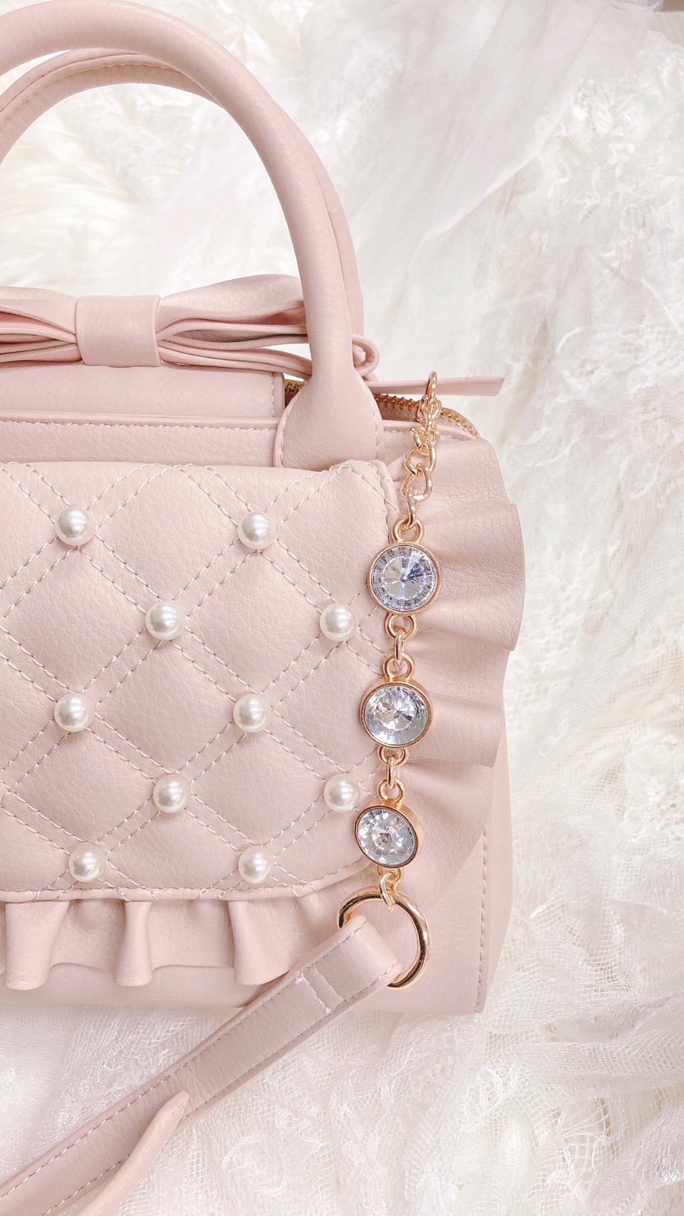 メルフィーメモリー ショルダーバッグ ピンク mellfy memory