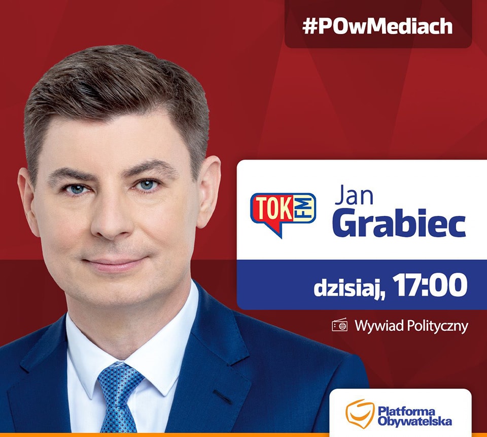 #POwMediach

17:00 @JanGrabiec w @TOKFMWywiad