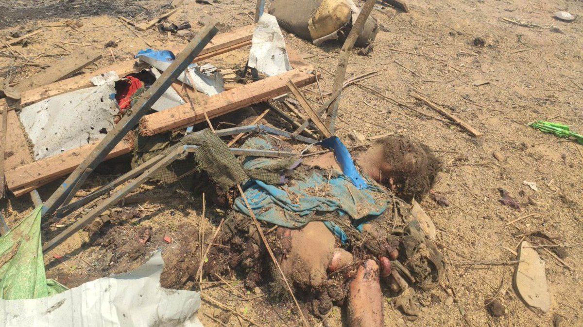 #WhatHappenedInMyanmar
#AirstrikeAgainstCivilians
#CrimesAgainstChildren 
#CrimesAgaistHumanity