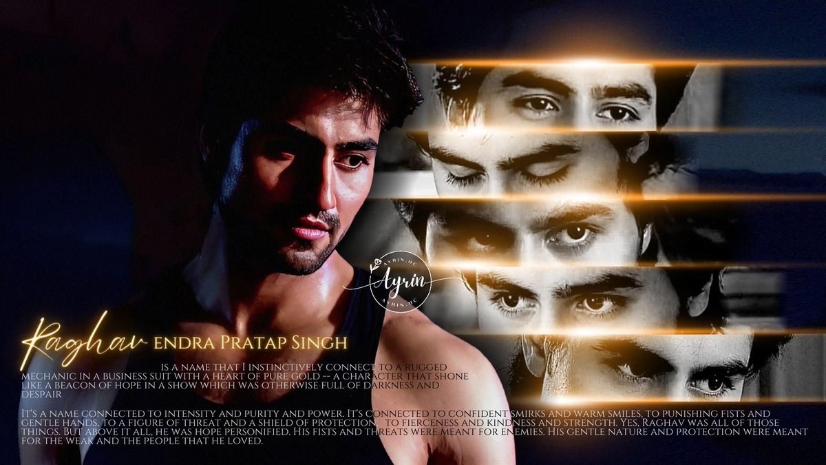 Raghav a ckt shown as a beacon of hope in a show which was otherwise full of darkness
Thanks @ChopdaHarshad 4breathing life&building him layer by layer
11 YEARS OF RAGHAV
#HarshadChopda #DilSeDiDuaSaubhagyavatiBhava #dsddsb #11YrsofRaghav #11yrsofraghavsia 
#yrkkh #AbhimanyuBirla