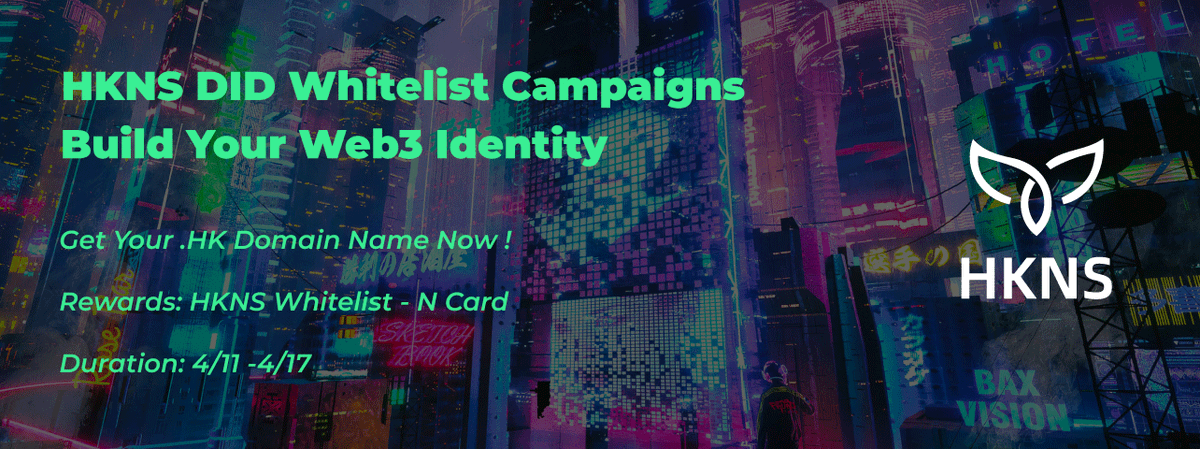 HKNSID's tweet photo. 🥳 #HKNS FIRST Whitelist Campaign is Coming🎊

🚀Thrilled to join hands with @Galxe , we will be bringing up a series of whitelist events
🫡Build your Web3 Identity with us

🎫 Rewards: Whitelist - N Card
LFG🏃‍♀️🏃‍♀️

Join Now➡️: https://t.co/K4loE4o3Zr

#Hongkong #香港 #WhitelistGiveaway