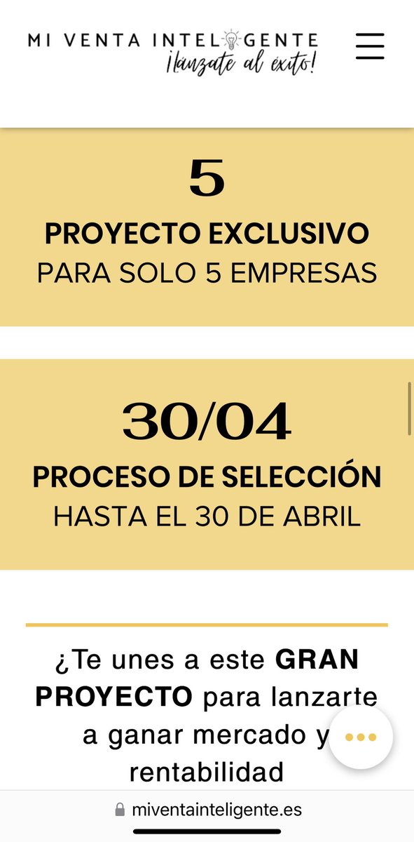 franciscoabadg's tweet photo. Nuevo #Proyectazo por aquí!!! 🚀🚀🚀 #misueñodefinitivo! Ya realidad!!!
#QueraltoMola #QueraltoTeLanzaAlDigitalRentable!!! #ConQueraltóLoPuedesLograr
#MiVentaInteligente 🚀🚀🚀
Únete a los mejores para tu Salto a la venta Digital, Nacional e Internacional, con #RENTABILIDAD desde el primer día!!!
Cuando “seas mayor en digital”, vuela solo en todo lo que quieras! Pero ahora, vente con nosotros y te ponemos en órbita!! Hazlo con los mejores y como los mejores desde el primer día!
Convocatoria abierta!! Solo hay 5 plazas disponibles, para 5 emtpesas con muchas ganas de crecer en digital, tanto tiendas ecomm propias, incluso con proyectos omnicanales… Marketplaces … Nos encargamos de todo! Tecnología, Logística, ibcluso Marketing de producto si quieres! Aplicas??
Si te interesa para tu marca, escríbeme! 🚀🚀🚀
Hazlo con los mejores y como los mejores! Con la mejor tecnología y creatividad, se puede!!!