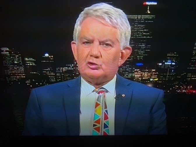ToniHassan's tweet photo. Important interview with Ken Wyatt tonight - eloquent and deeply felt - calling out the politics of Dutton's decision to abandon #TheVoice2023 and the lies behind it. 
'All sorts of stakeholders make representation to government, to ministers already'
#LiberalParty 
@abc730 https://t.co/8hfIYPhUkA