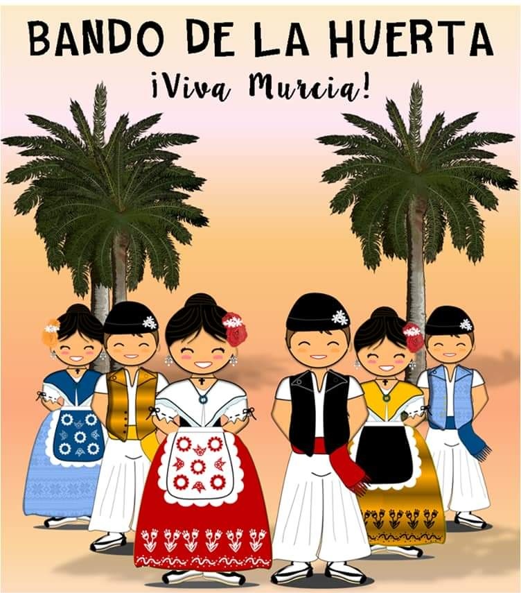 Feliz #BandoDeLaHuerta 🌺🌼🌸
#VivaMurcia❤️
#HuertaDeMurcia #Tradicion