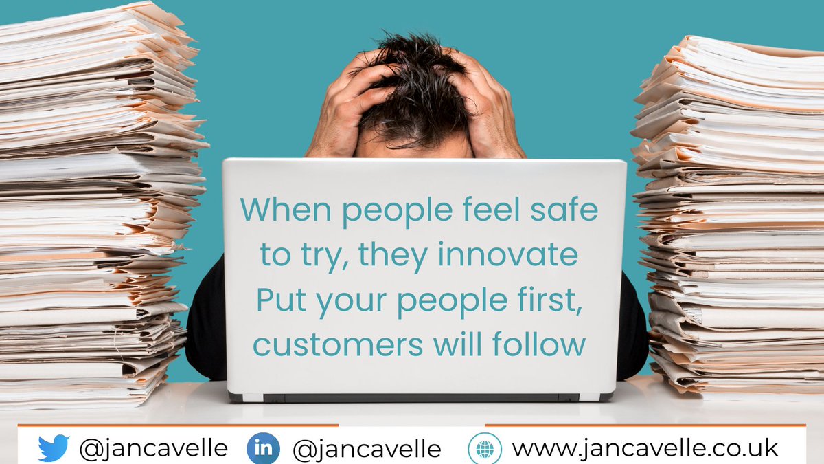 jancavelle's tweet photo. Your job as a leader is to make your team feel safe in challenging times. Not with empty promises but with transparency in communications and follow through in your actions
#StartForSuccess #ScaleForSuccess #entrepreneurship #startup #startups #leadership #smallbusiness https://t.co/Uo6TZRvZgd
