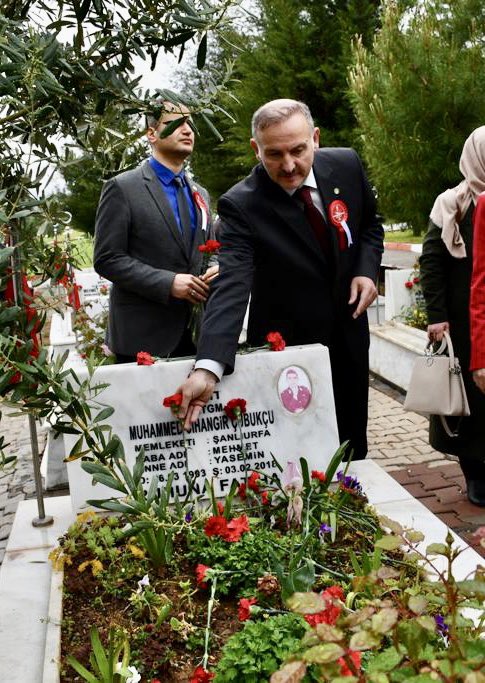 hrumedya's tweet photo. Rektörümüz Prof.Dr. M. Tahir Güllüoğlu,
Şanlıurfa’mızın düşman işgalinden kurtuluşunun yıldönümünü münasebetiyle, Osmanbey Şehitliğnde başlayıp M.Akif İnan Konf. Salonunda devam eden bir dizi etkinliğe katıldı.
Bu zaferi bizlere armağan eden ecdadımızı saygı ve rahmetle anıyoruz. https://t.co/hcOc84FVAU