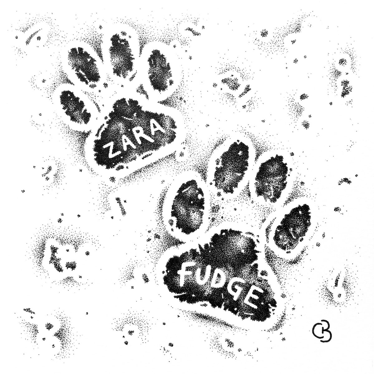 highstridesoc's tweet image. Another cute ‘pet present’ idea 💡🐾 

#petpresent #pets #nationalpetmonth #pawprints #paw #giftideas #creativegifts #handdrawn #personal #penandink #personalised #madetoorder #oneofakind #illustration #inkart #inkartist #drawing #unique #highstridesoc #localartist #birmingham