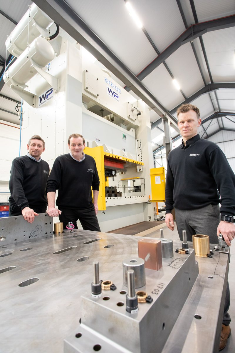 mtimagazine's tweet image. Phoenix Tooling &amp;amp; Development Ltd has extended its long-standing relationship with Worcester Presses by purchasing a new 500-tonne Ching Fong press and full coil line @worcesterpress #Pressing #Stamping #PressWork #SheetMetal #metalforming #ukmfg