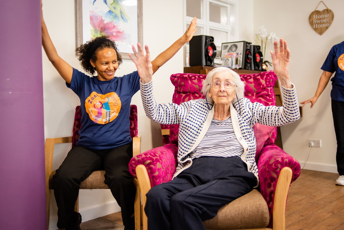 We’ve seen the transformative power that staying active has on our residents’ wellbeing. 

You can get involved too. Find out more: bit.ly/3nI57tn