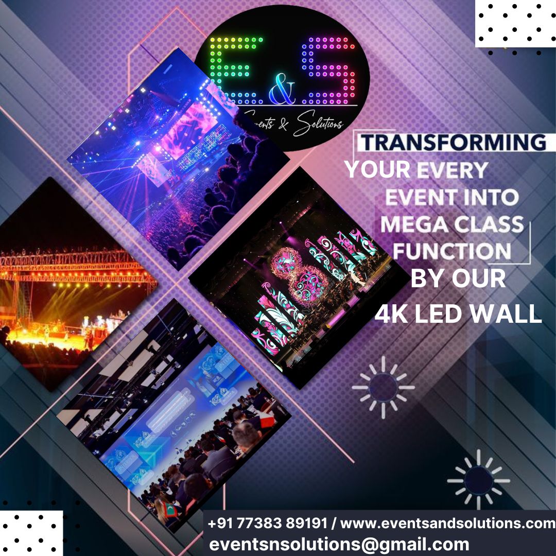 EventsandSolut1's tweet image. Make sure your message stands out with our LED video wall! Get yours now to start creating amazing visual experiences.
.
.
.
Contact us for more details
Mufiz Shaikh:- 077383 89191
#events #eventplanner #eventledscreen #ledvideowall #ledlights #LED #wedding #conference #concert #