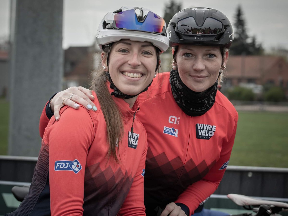 FFCyclisme's tweet photo. 👊 Bravo à nos ambassadrices qui ont défié l'enfer du nord 🙌
#ffc #vivreveloaufeminin #teamffc #ambassadriceffc #piste https://t.co/BFevuuG08i