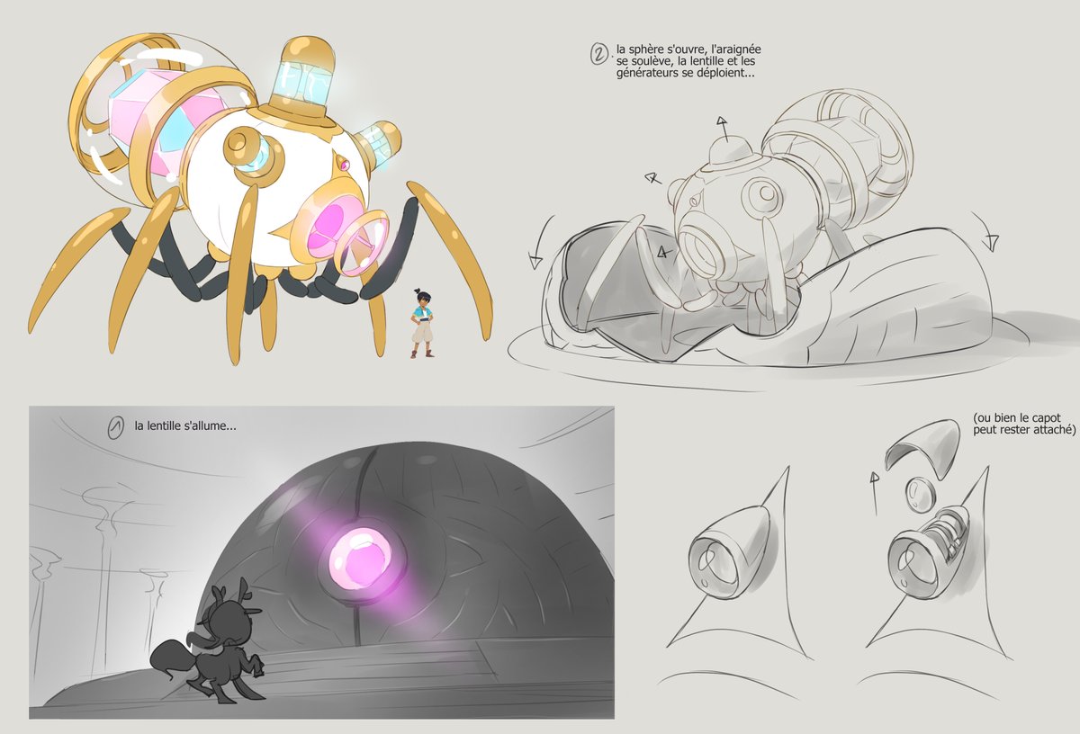 A bit more backgrounds and a mecha spider for IMAGO's episode "the Treasure of Khalil Tot"

BG Design Team: me :) nicolas sezille, jean david fabre, denis rousseaud , yecine errahal ,aline lascols, aurelien lafon , Gwendoline Vauléon, Benoit Maillochon