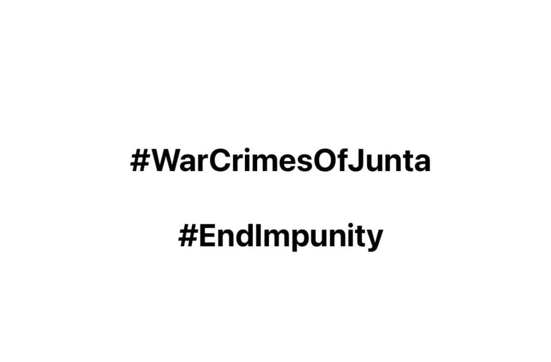 Johnny71902749's tweet photo. #WarCrimesOfJunta 
#EndImpunity https://t.co/ZoTECXwjmv
