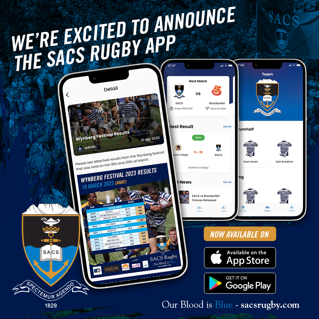 sacsrugby's tweet image. Another exciting value add to the SACS Rugby online presence. Player stats, fixtures and results.
@TheHussarGrill @TysonPropSA @botthms