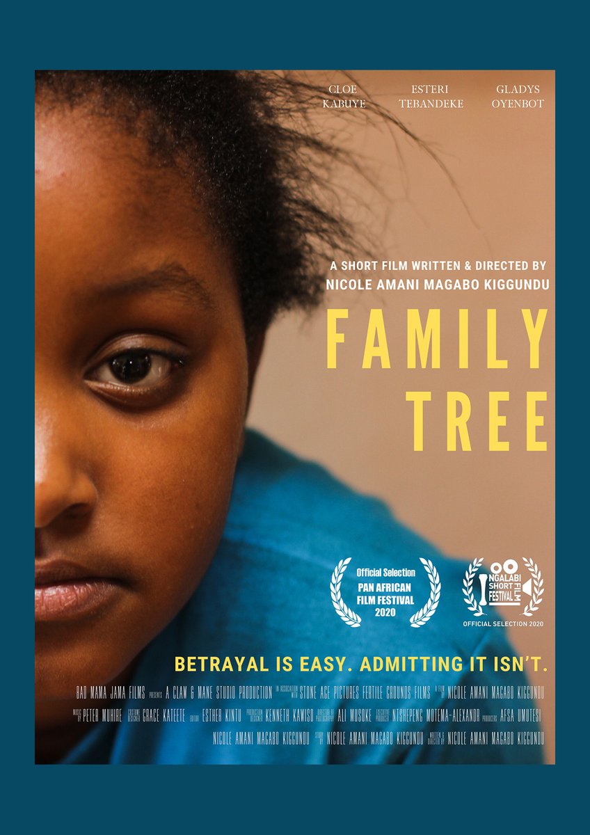 AgePictures's tweet photo. As we continue presenting our portfolio, we would like to introduce you to FAMILY TREE. A short film drama film Directed by NICOLE MAGABO
#PowerOfStorytelling #Impact #StoneAgePictures #Familytree #filmmaking #africancinema #filmproductionservices #filmproduction https://t.co/jvzIWttPDP