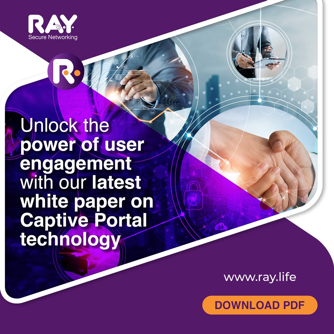 RayWifi's tweet photo. The #Ray Captive Portal White Paper is out now! Learn how #CaptivePortal can enhance customer engagement and improve network securityWhitepaper - Ray Wi-Fi Reimagined: Download the white paper https://t.co/vgtHZCy6dx

#accesspoint #WhitePaper #NetworkSecurity #wifi #raynetworks https://t.co/lX4IhBa1Oz