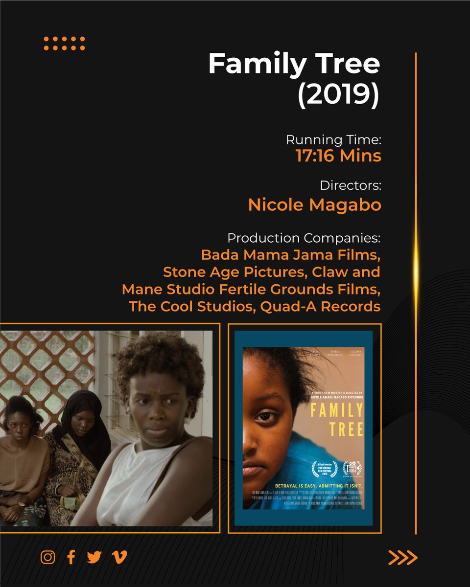 AgePictures's tweet photo. As we continue presenting our portfolio, we would like to introduce you to FAMILY TREE. A short film drama film Directed by NICOLE MAGABO
#PowerOfStorytelling #Impact #StoneAgePictures #Familytree #filmmaking #africancinema #filmproductionservices #filmproduction https://t.co/jvzIWttPDP