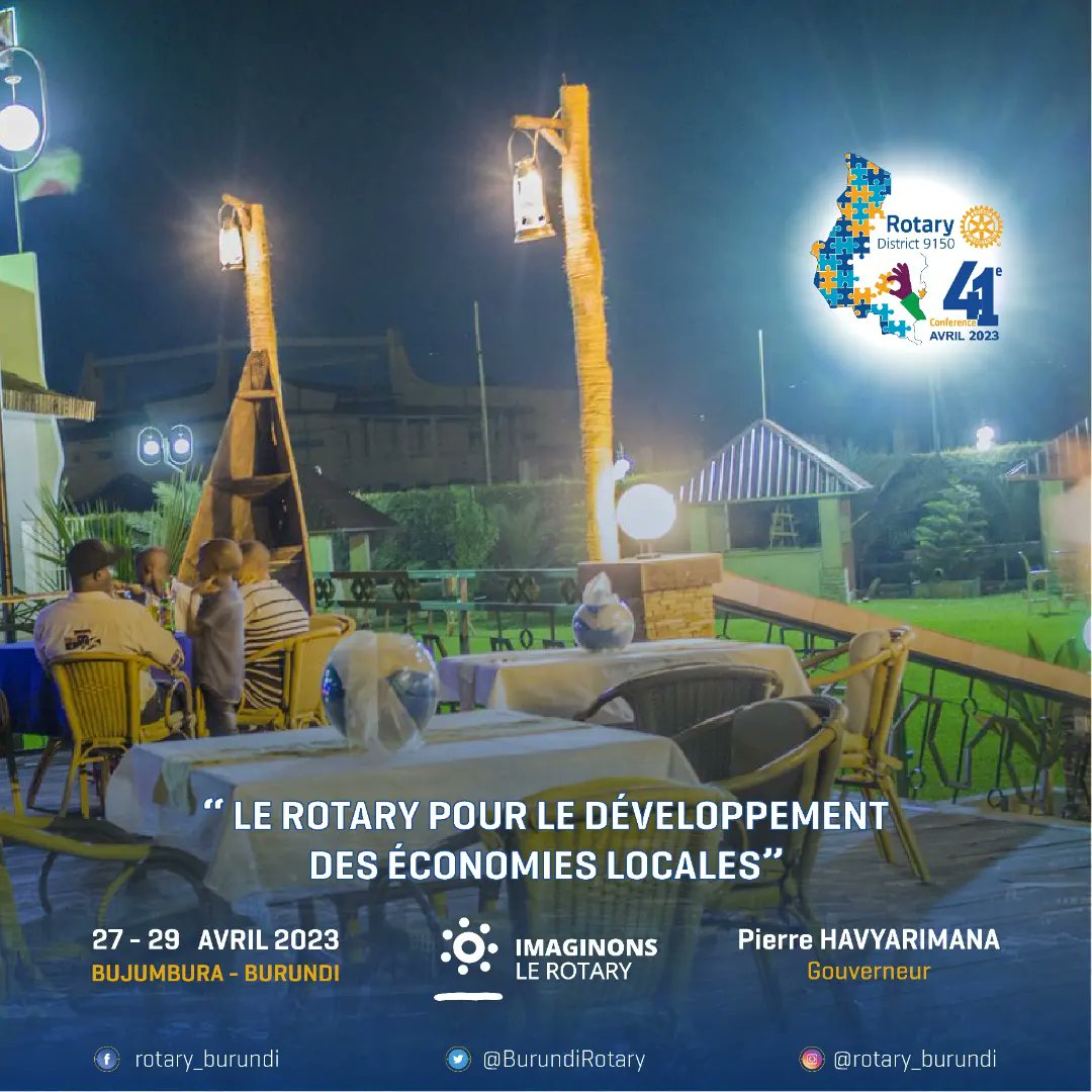 #Zion #beach un restaurant-bar avec une vue imprenable sur le majestueux Lac Tanganyika nous accueille pour la CDD.

#41è_CDD_Bujumbura
#Rotaryinternational
#District9150
#Rotaryburundi
#Rotaractburundi
#Imaginonslerotary