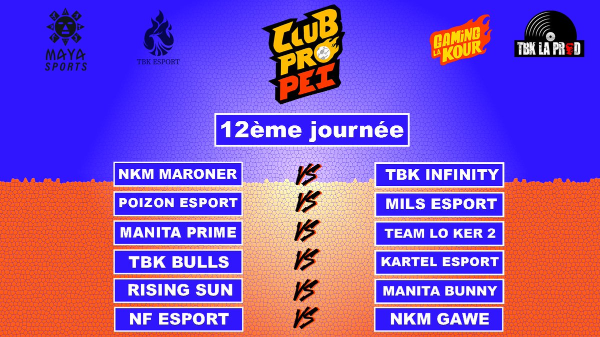 Koi fé la commu? Zot lé en forme?

On attaque dès ce soir la phase des matchs retours de Club Pro Péi sur FIFA23.

Nous allons débriefer le mercatotochement puis vous commenter 4 matchs comptants pour les journées 12 à 15.

Début du live à 20h45.

Sur : twitch.tv/gaminglakour