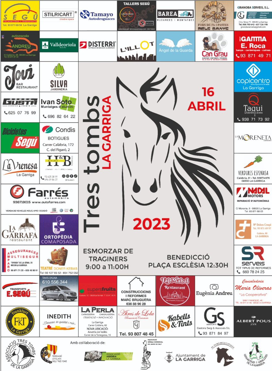 ajlagarriga's tweet photo. 🤩A #laGarriga no es para i aquest cap de setmana es programen diverses activitats ➡️https://t.co/fB53AjU9xZ https://t.co/NrnDEvDs2J
