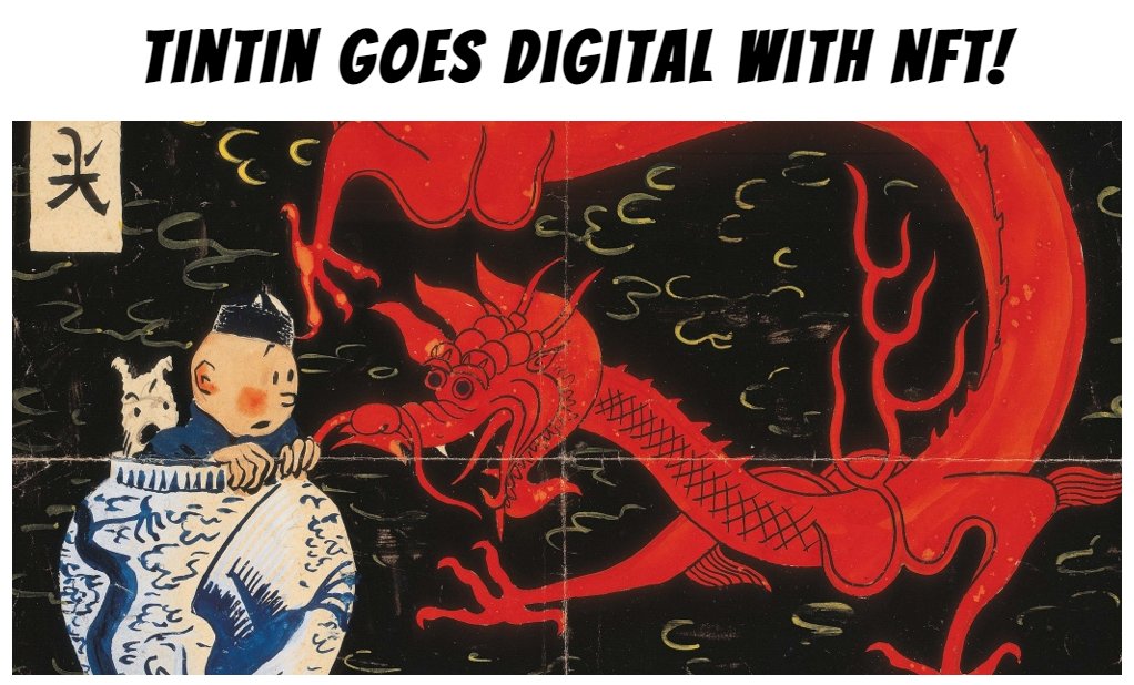 We thank the comic book enthusiast @StriplezerNL for his profound explanatory blog article on the Tintin NFT Project. Find it here: striplezer.nl/kuifje-gaat-di… Proud to have such knowledgeable and interesting community members! 💎