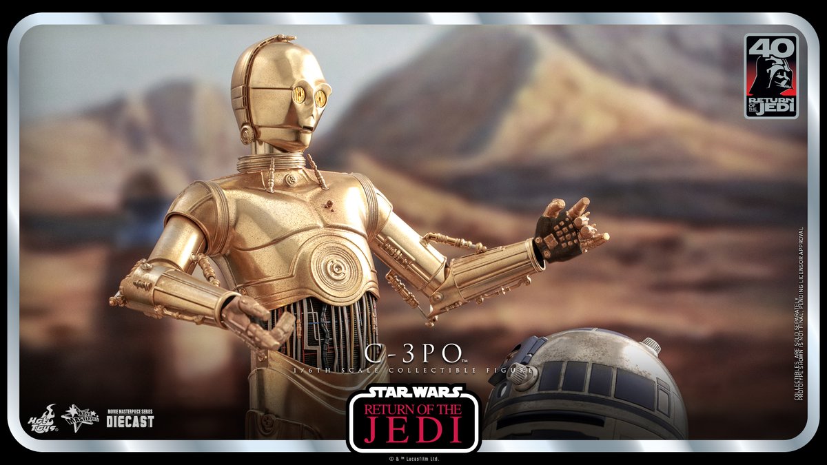 Hot Toys on Twitter: "#HotToys 1/6th scale #C3PO figure from #StarWars ...