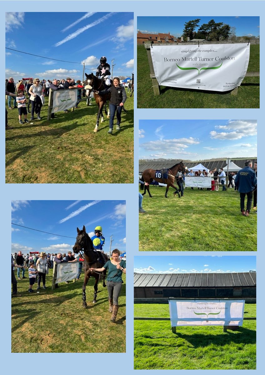 BMTCLaw's tweet photo. We had a great Easter Saturday at the Pytchley with Woodland fixture at Dingley. With six races on the card, we were delighted to sponsor the final race - the Jockey Club Mares’ Maiden 🏇
#dingleyraces #pytchley #kettering #pointtopoint #horseracing #BMTCLAW https://t.co/nTiRMCwGmE