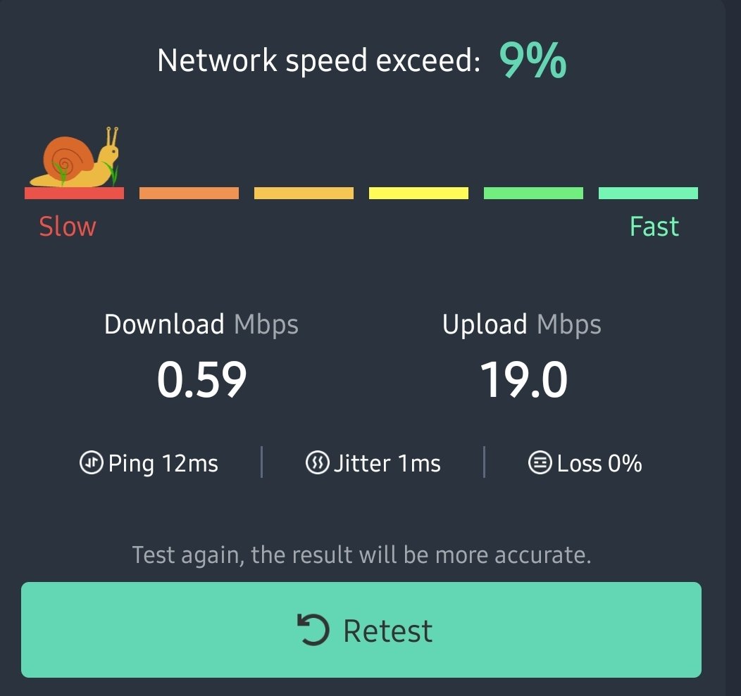 WayneWBeer's tweet photo. @SkyHelpTeam what is going on with the speeds today? Making work near impossible. #skybroadband https://t.co/1kDNBmGEN1