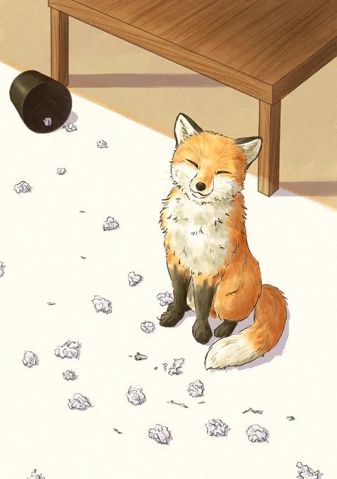 #フォロワー10000以下の一次創作作家発掘フェスきつねとの日常を描いてます 
