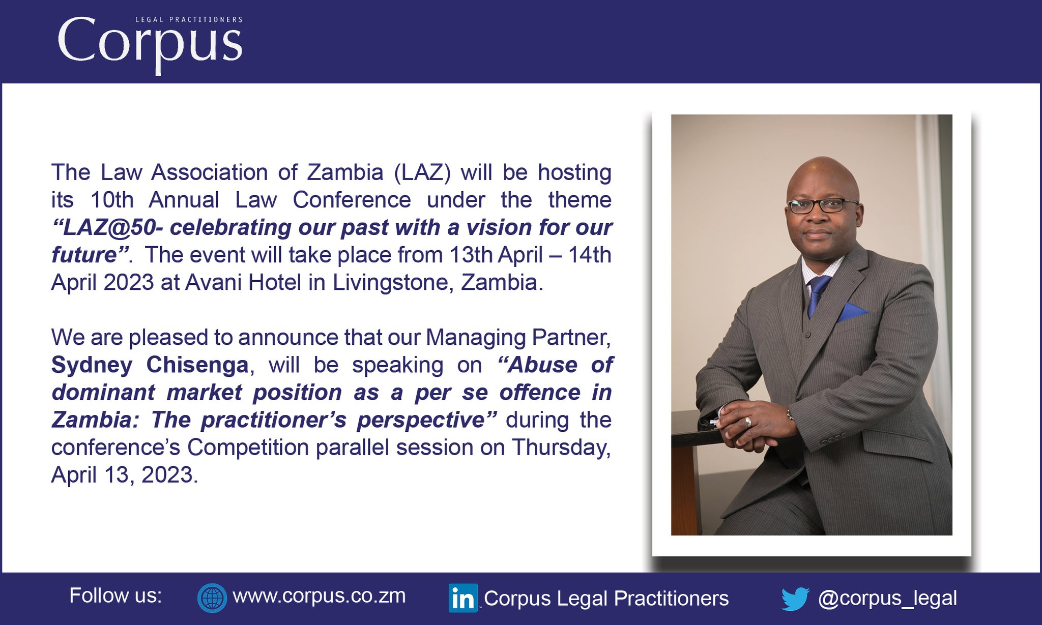 Corpus Legal Practitioners on Twitter "The Law Association of Zambia